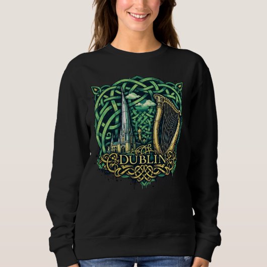 Dublin Republik Irland Sweatshirt (Vorderseite)