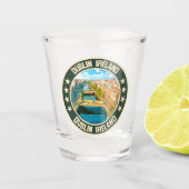 Dublin Schnapsglas (Vorderseite)
