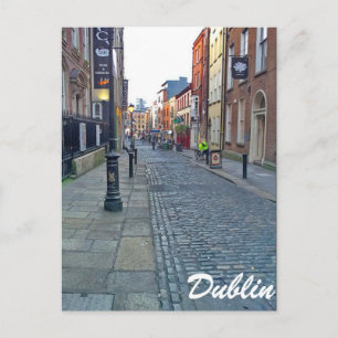 Dublin Street Postkarte