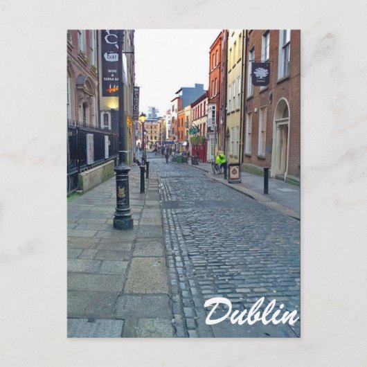 Dublin Street Postkarte (Vorderseite)