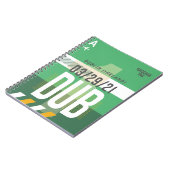 Dublin - Travel Journal Notizblock (Linke Seite)