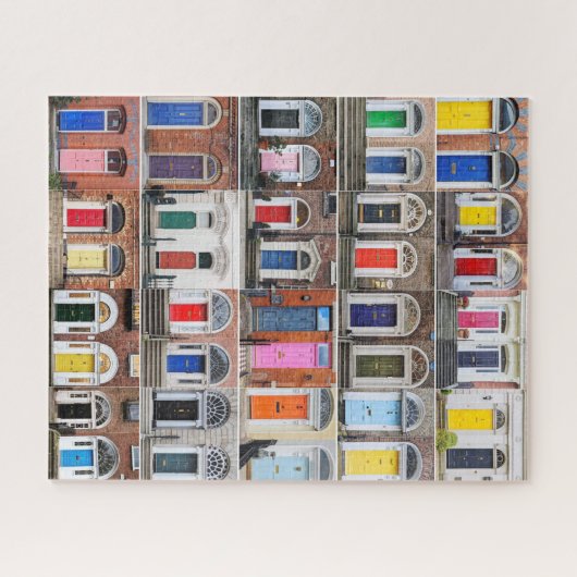 Dublin-Türen - Nachbarn Puzzle (Horizontal)