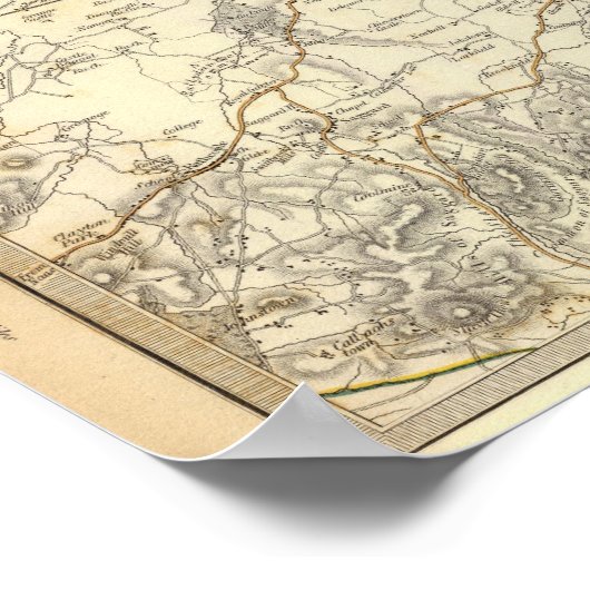 Dublin-Umgebung Poster (Ecke)