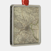 Dublin-Umwelt Silbernes Ornament (Rechts)