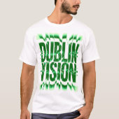 Dublin Vision Smaragd-Schockwelle T-Shirt (Vorderseite)