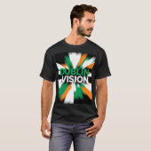Dublin Vision St. Patricks Day Wirkung T-Shirt (Vorne ganz)