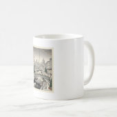 Dublin zu Weihnachten Kaffeetasse (VorderseiteRechts)