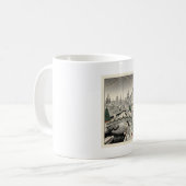 Dublin zu Weihnachten Kaffeetasse (Vorderseite Links)