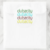 Dubliner Aufkleber (Tasche)