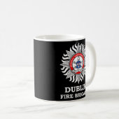 Dubliner Feuerwehr Kaffeetasse (VorderseiteRechts)