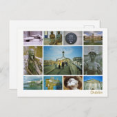 Dubliner Multi-Image Postkarte (Vorne/Hinten)