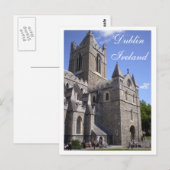 Dubliner Postkarte (Vorne/Hinten)