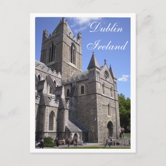 Dubliner Postkarte (Vorderseite)