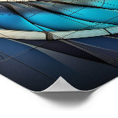 Dubman Designs: Fibonacci Regenbogen Spektrum Coll Poster (Ecke)