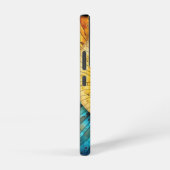 Dubman Does Design: Glowing Fibonacci Spiral Art Samsung Galaxy Hülle (Rechte Seite)