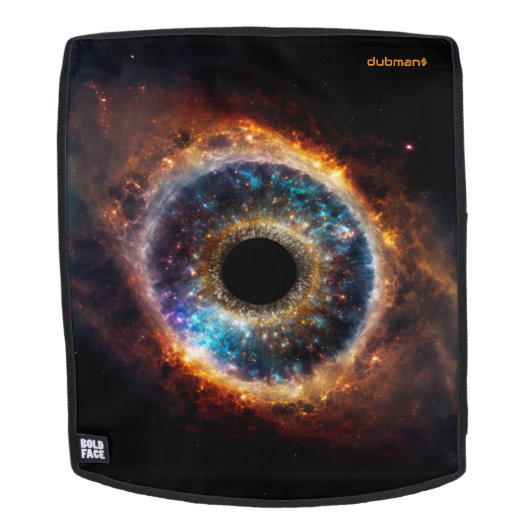 Dubman Does Design: Universal Eye, Celestial Scape Rucksack (Abnehmbare Front)