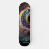 Dubman Does Design: Universal Eye, Celestial Scape Skateboard (Vorderseite)