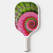 Dubman Game Designs: Fibonacci Flux Spirale Pickleball Schläger (Rückseite)
