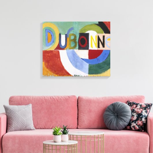 Dubonnet | Sonia Delaunay | Leinwanddruck (Insitu (Wohnzimmer))