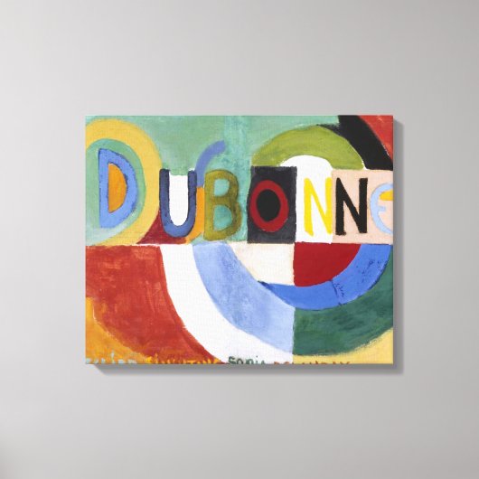 Dubonnet | Sonia Delaunay | Leinwanddruck (Vorderseite)