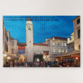 Dubrovnik Altstadt Kroatien Grosses Puzzle (Horizontal)