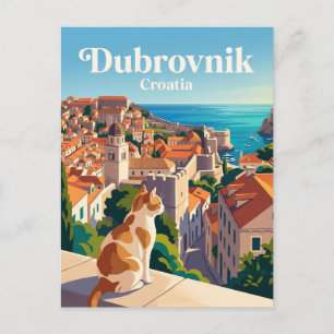 Dubrovnik Altstadt Kroatien Postkarte