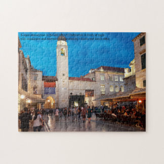 Dubrovnik Altstadt Kroatien Puzzle