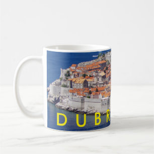 Dubrovnik-Ansicht-Tasse Kaffeetasse