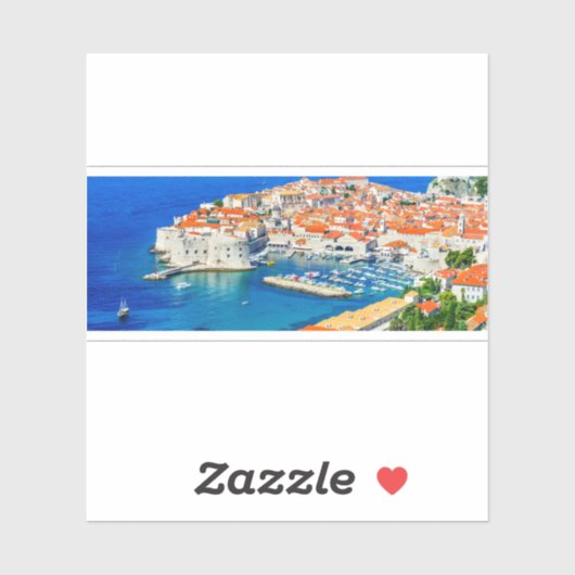 Dubrovnik Aufkleber (Blatt)