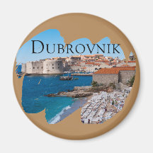 Dubrovnik: Aussicht auf Strand und Altstadt