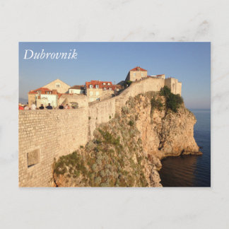 Dubrovnik City Walls Postkarte