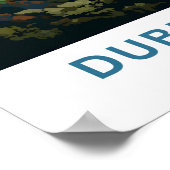 Dubrovnik Croatia Reisedrucke Poster (Ecke)