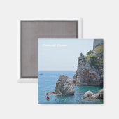 Dubrovnik Croatia Rocks Holiday Magnet (Vorderseite/Rückseite)