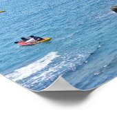 Dubrovnik Croatia Rocks Holiday Poster (Ecke)