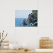 Dubrovnik Croatia Rocks Holiday Poster (Küche)