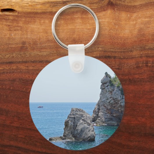 Dubrovnik Croatia Rocks Holiday Schlüsselanhänger (Rückseite)