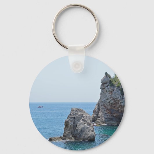 Dubrovnik Croatia Rocks Holiday Schlüsselanhänger (Rückseite)