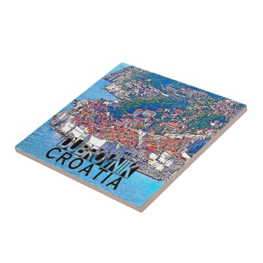 Dubrovnik Fliese (Seite)