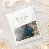 Dubrovnik Gastgeschenk Hochzeit Kroatisch Danke Fo Geschenktütchen (Ausgeschnitten)