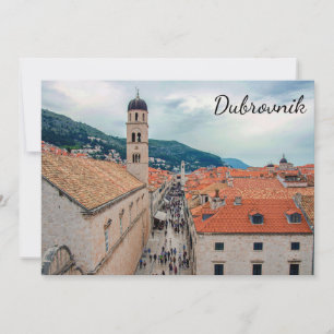 Dubrovnik Hauptstraße, Kroatien