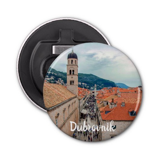 Dubrovnik Hauptstraße, Kroatien Flaschenöffner (Vorderseite)