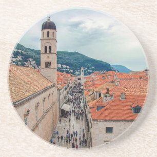 Dubrovnik Hauptstraße, Kroatien Getränkeuntersetzer
