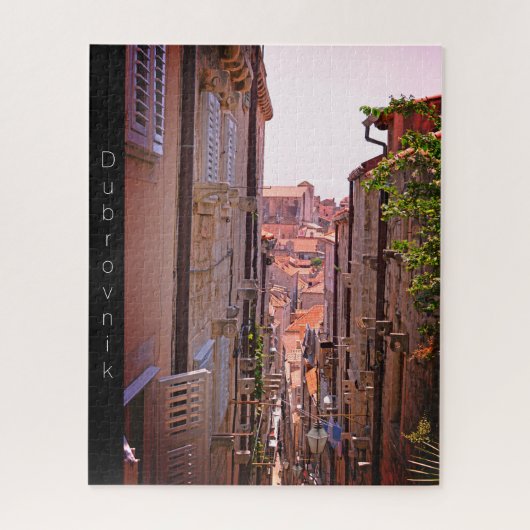 Dubrovnik Inside the Old City Walls III Puzzle (Vertikal)