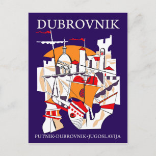 Dubrovnik, Jugoslawien Postkarte