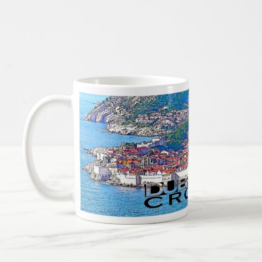 Dubrovnik Kaffeetasse (Links)