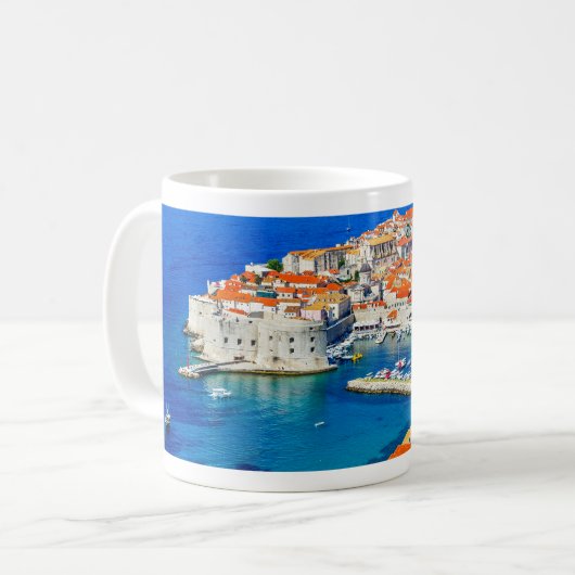Dubrovnik Kaffeetasse (Vorderseite Links)