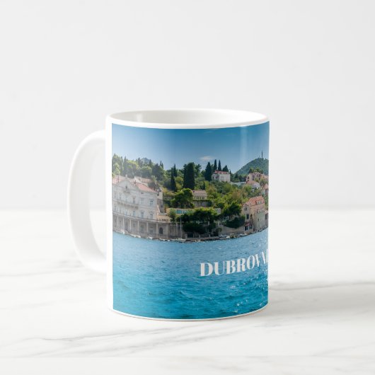 Dubrovnik Kaffeetasse (Vorderseite Links)