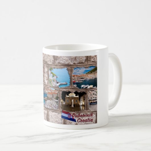 Dubrovnik Kaffeetasse (VorderseiteRechts)