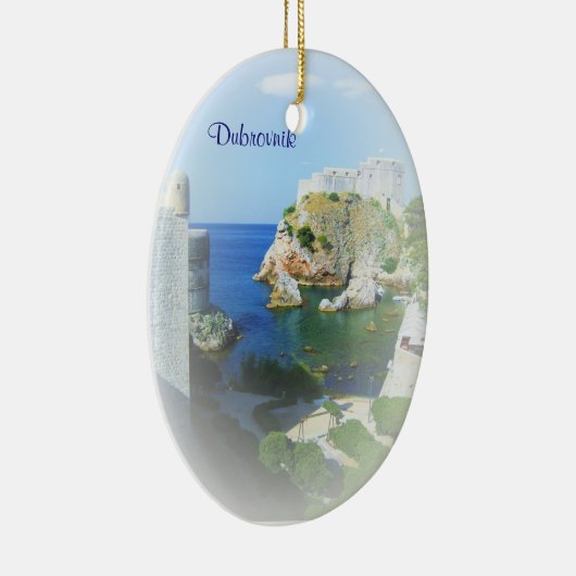 Dubrovnik Kroatien Custom Christmas Ornament (Rechts)