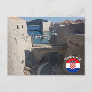 Dubrovnik Kroatien Hrvatska Adria Postkarte